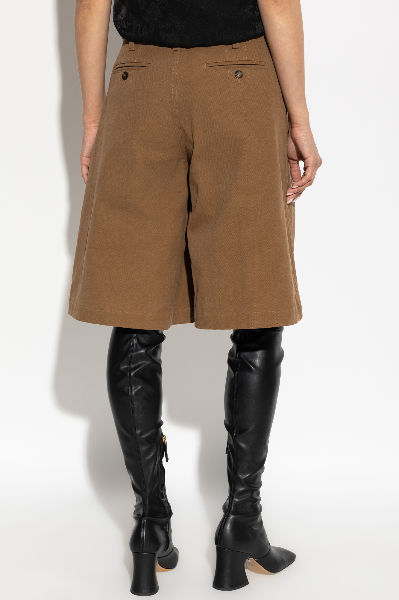 【Chloe】　ショートパンツ　ゴールド w421.jpg